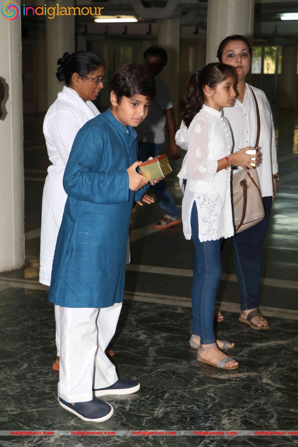 Raveena Tandons Father in law Mr. Kundan Thadani Prayer Meet Event hd photo