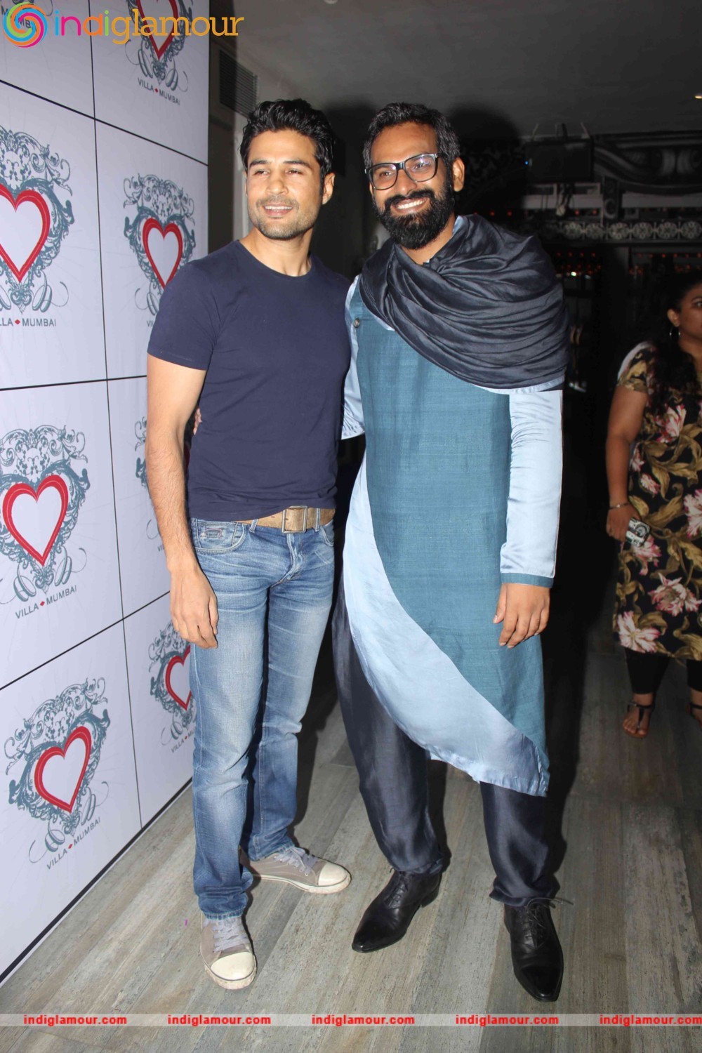 Raj Kumar Yadav and Rajeev Khandelwal Grace art Director Saini Johray Birthday Bash Event hd photo