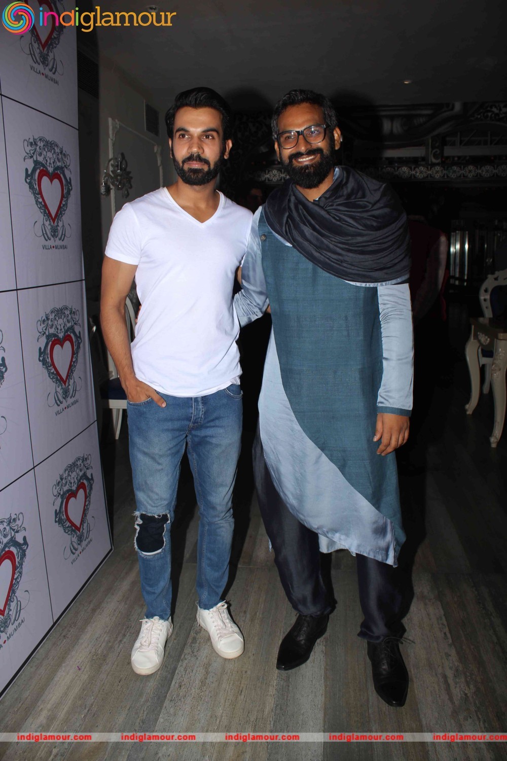 Raj Kumar Yadav and Rajeev Khandelwal Grace art Director Saini Johray Birthday Bash Event hd photo