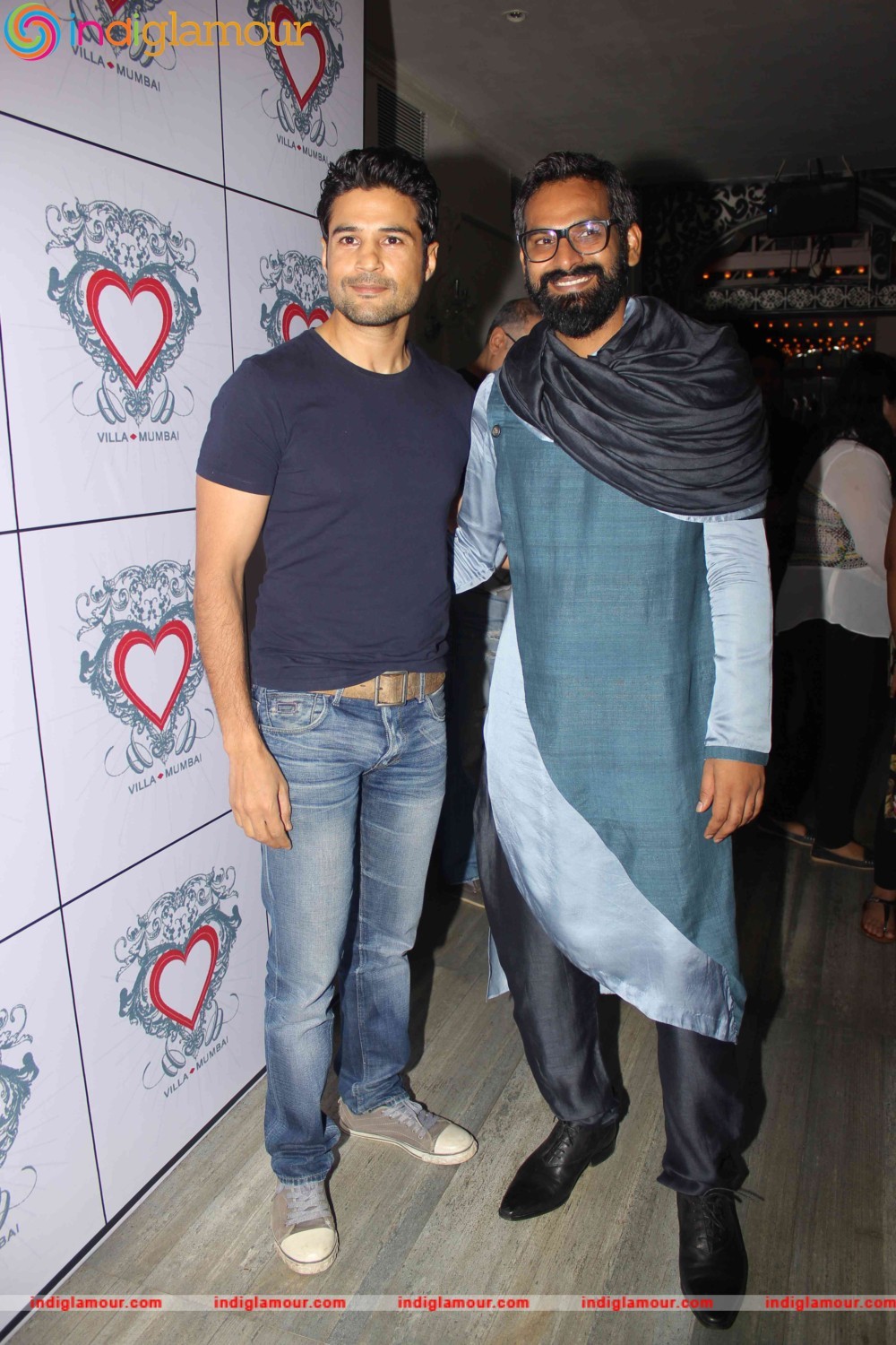 Raj Kumar Yadav and Rajeev Khandelwal Grace art Director Saini Johray Birthday Bash Event hd photo