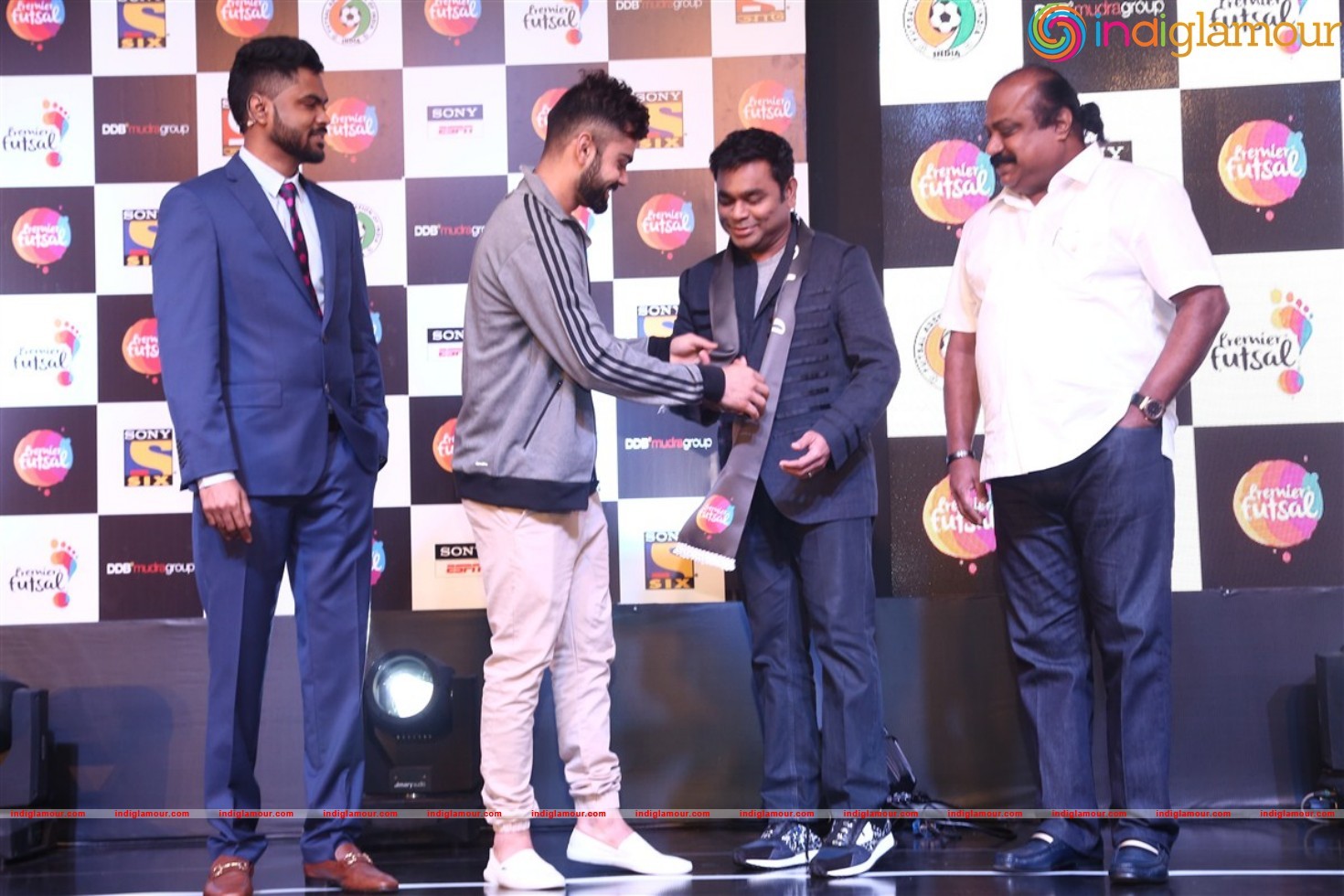 The Music Maestro A.R.Rehman With Premier Futsal Photos Event hd photo