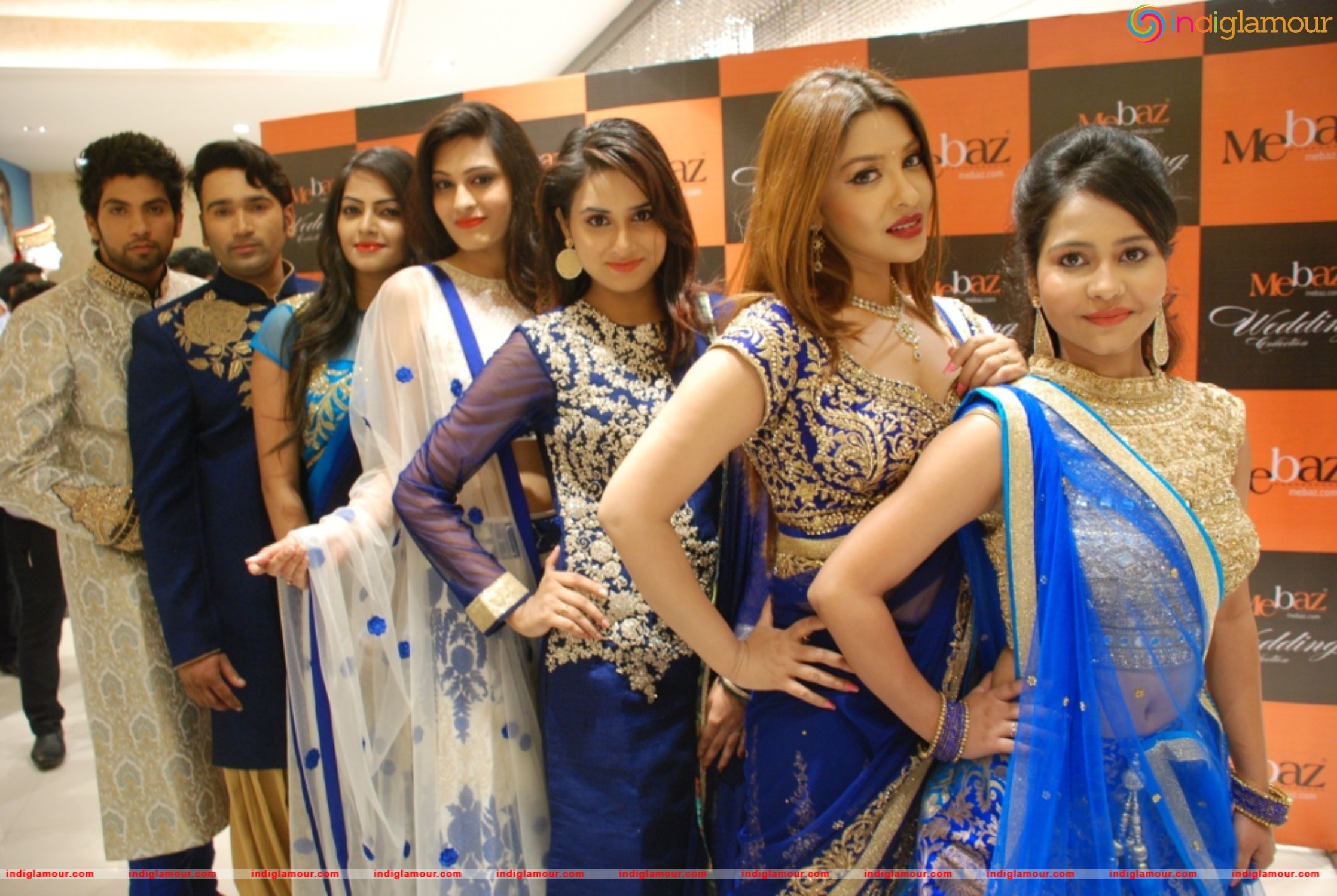 Launch of Designer Wedding Collection at Mebaz Vijayawada Event hd photo