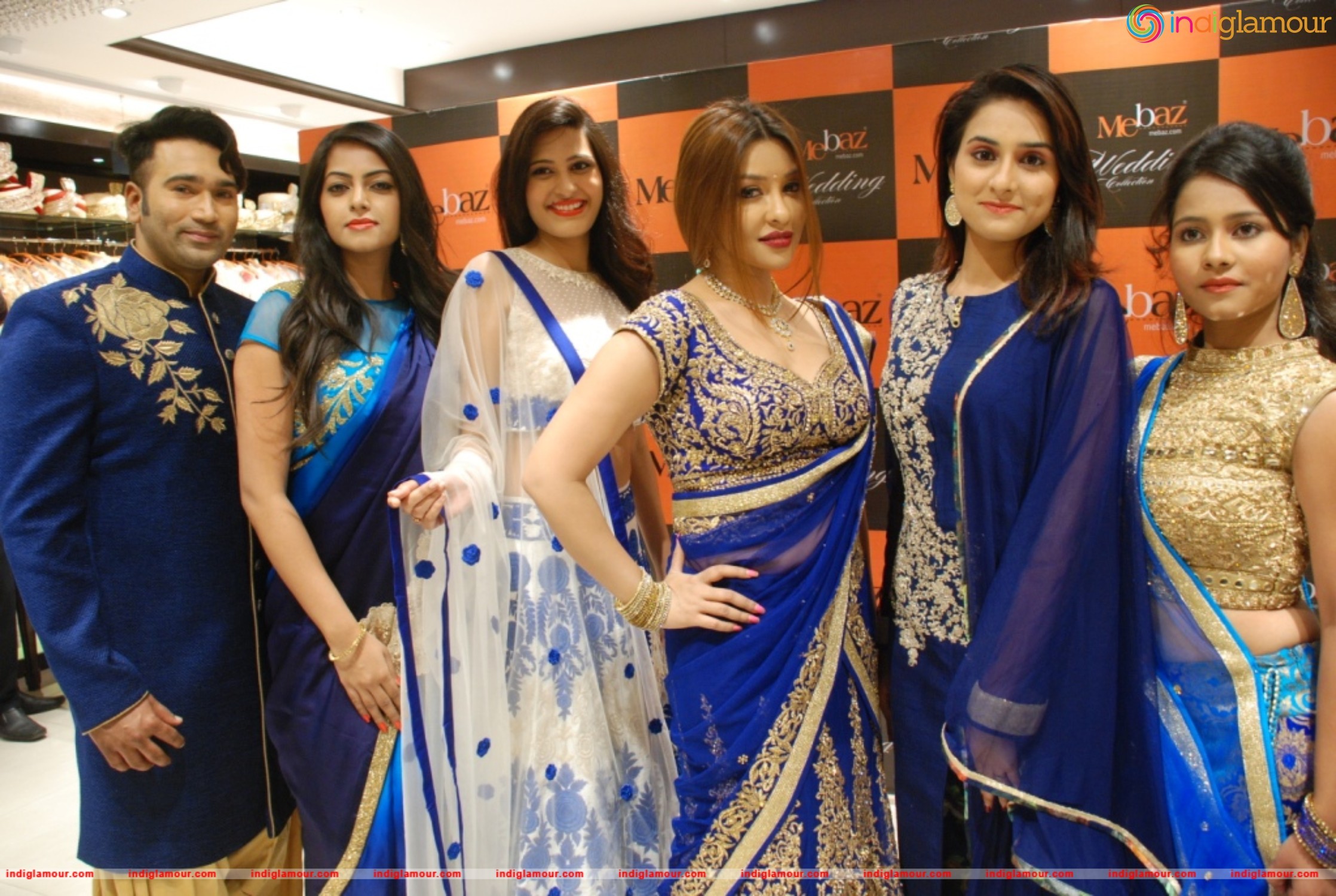 Launch of Designer Wedding Collection at Mebaz Vijayawada Event hd photo