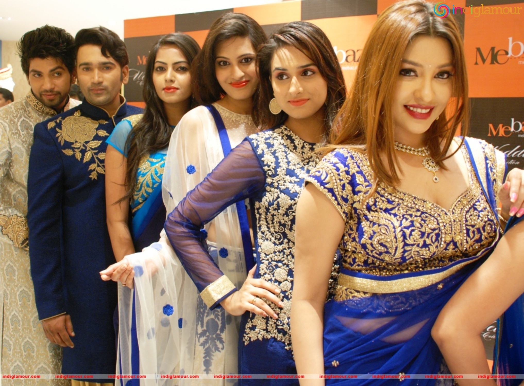 Launch of Designer Wedding Collection at Mebaz Vijayawada Event hd photo