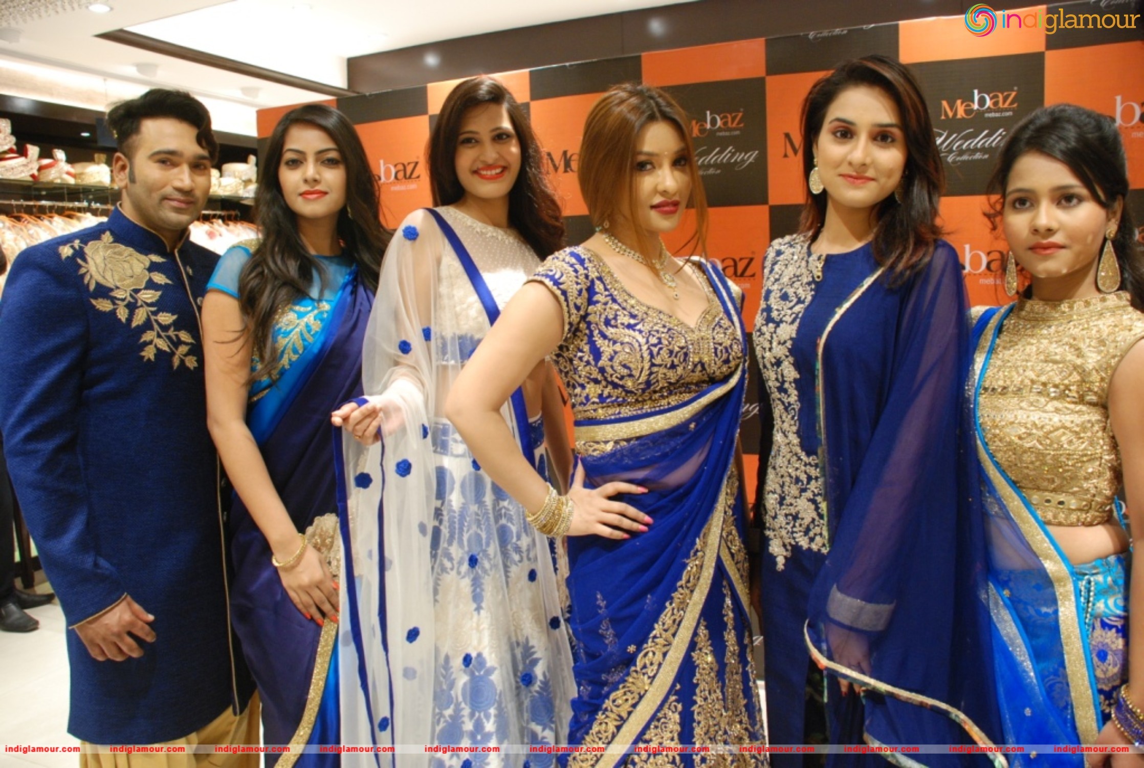 Launch of Designer Wedding Collection at Mebaz Vijayawada Event hd photo