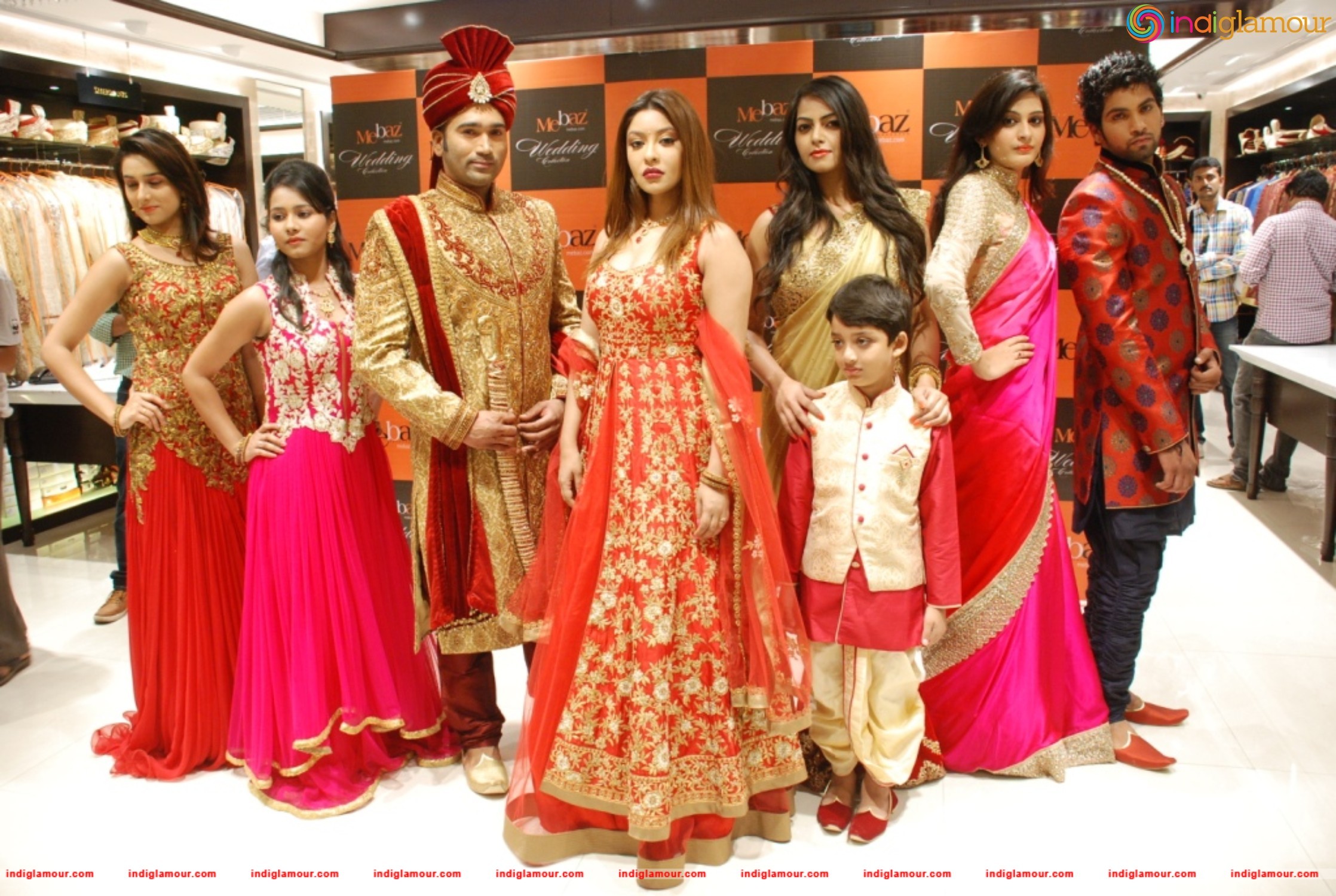 Launch of Designer Wedding Collection at Mebaz Vijayawada Event hd photo