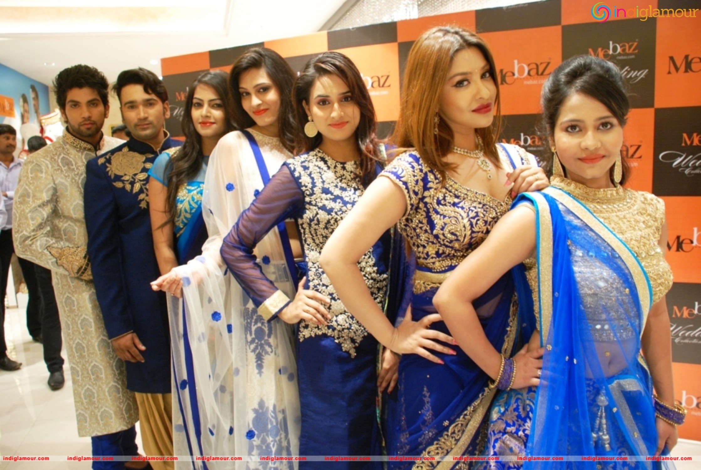 Launch of Designer Wedding Collection at Mebaz Vijayawada Event hd photo