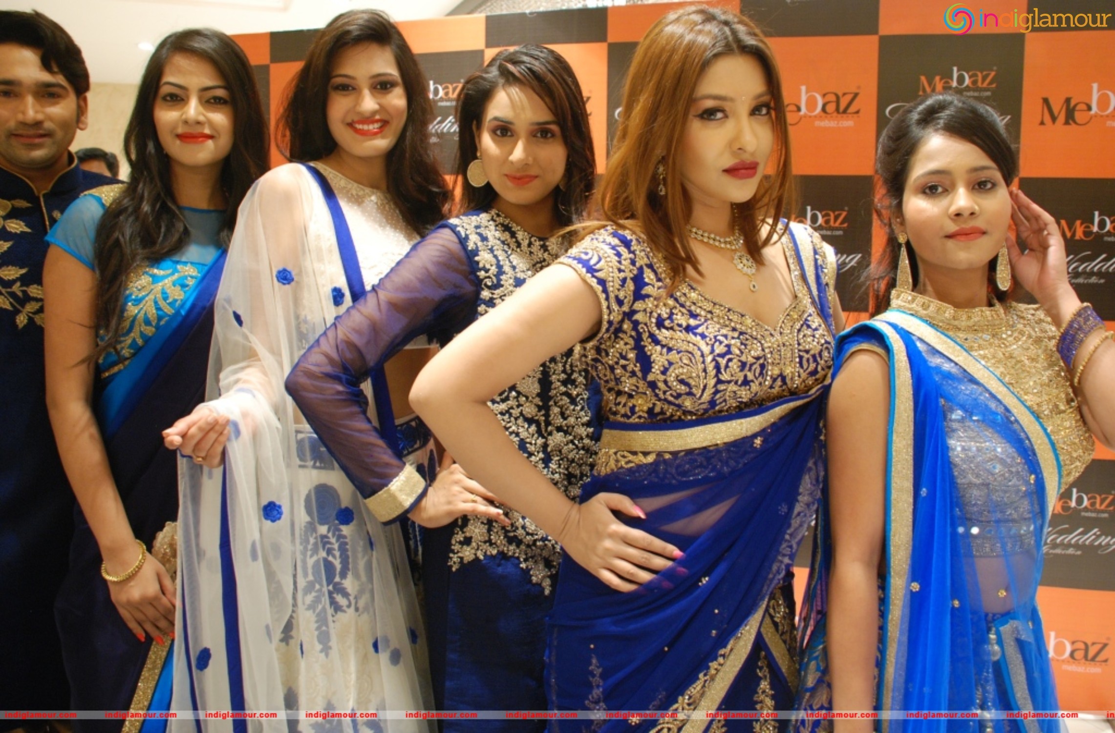 Launch of Designer Wedding Collection at Mebaz Vijayawada Event hd photo