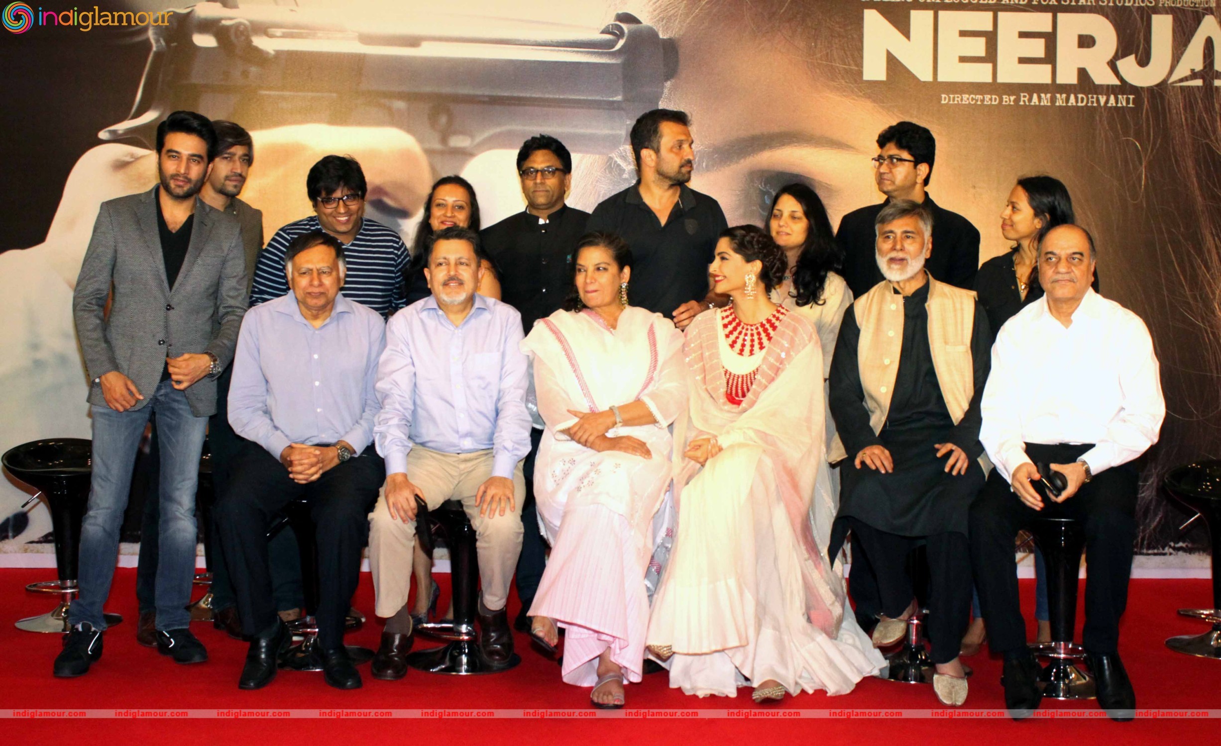 Success Media Meet of Film Neerja Event hd photo