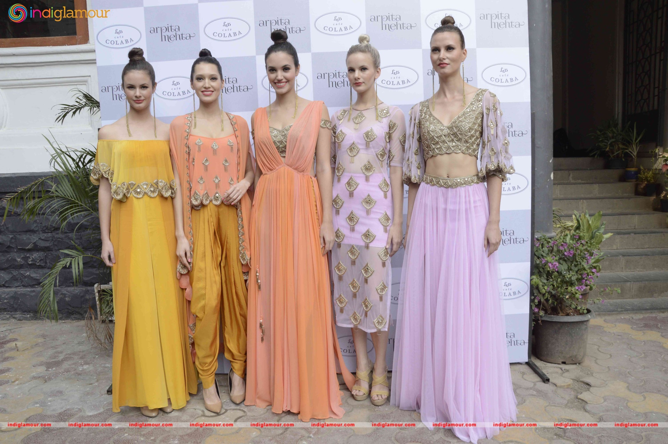 Launch of Arpita Mehta and Pooja Dhingra Spring Summer 2016 Collection Event hd photo