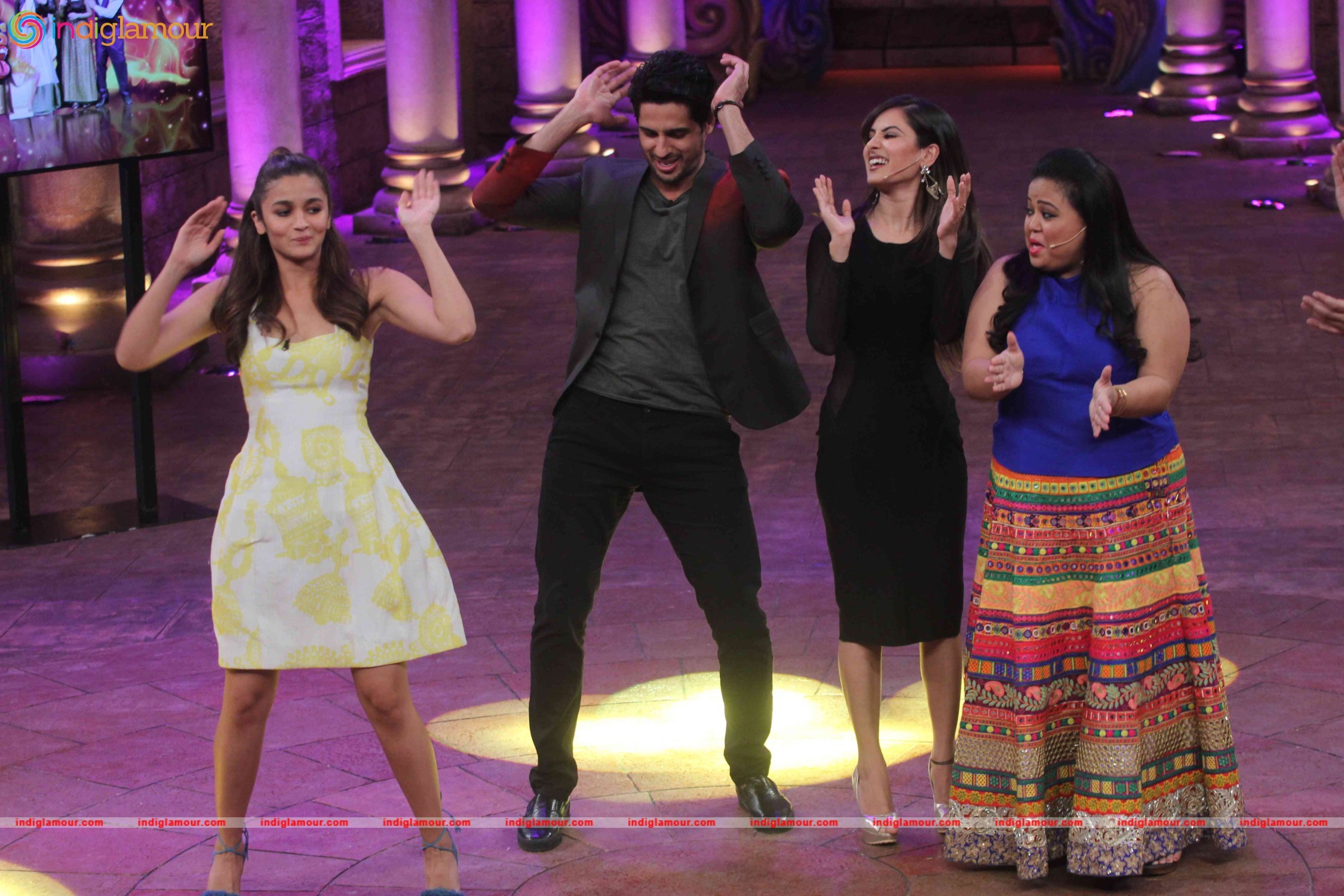 Promotion of Film Kapoor and Sons on the Sets of TV Show Comedy Nights Bachao Event hd photo