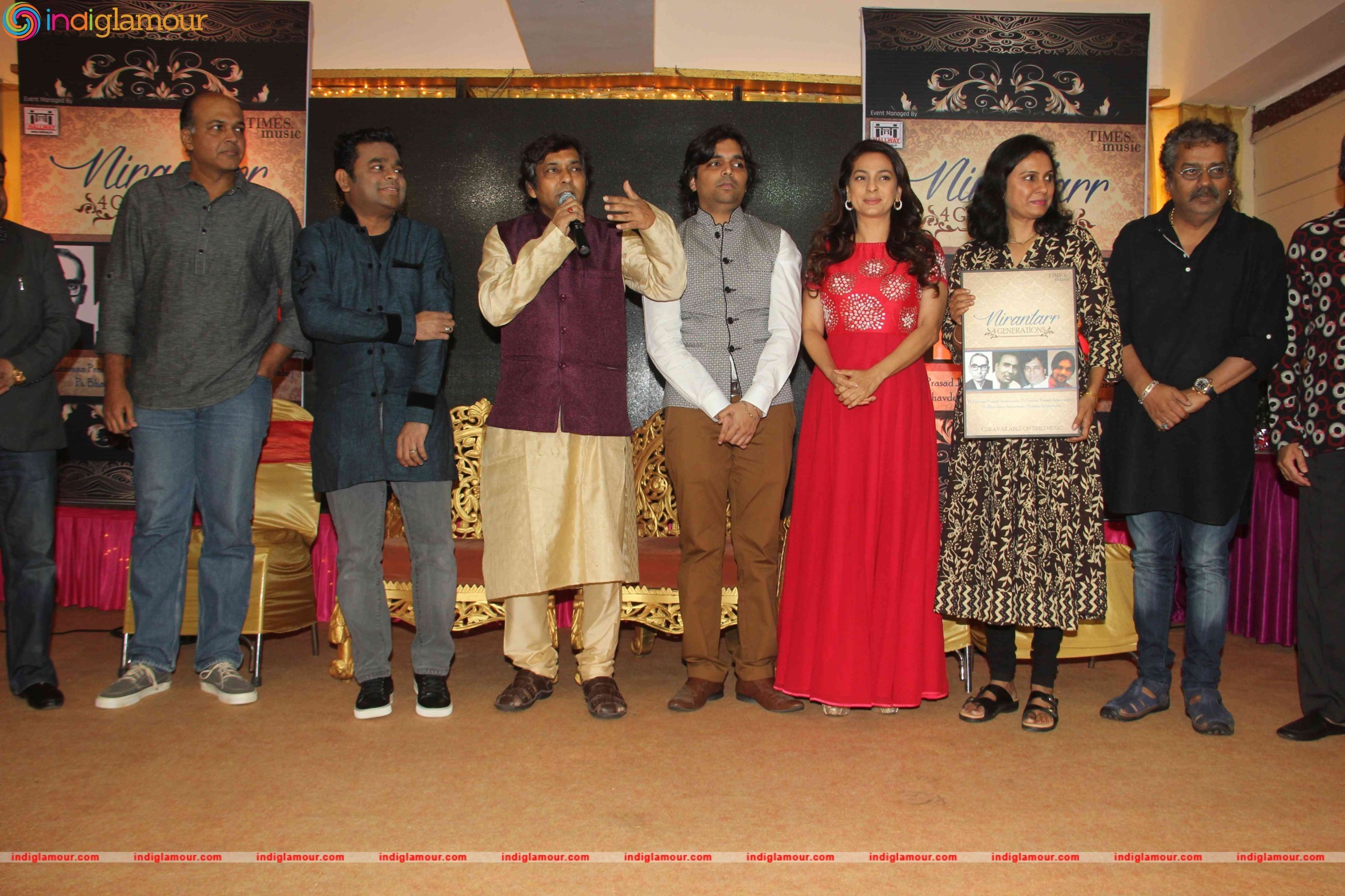 Music Album Launch Nirantarr 4 Generations at Ajivasan Hall Event hd photo