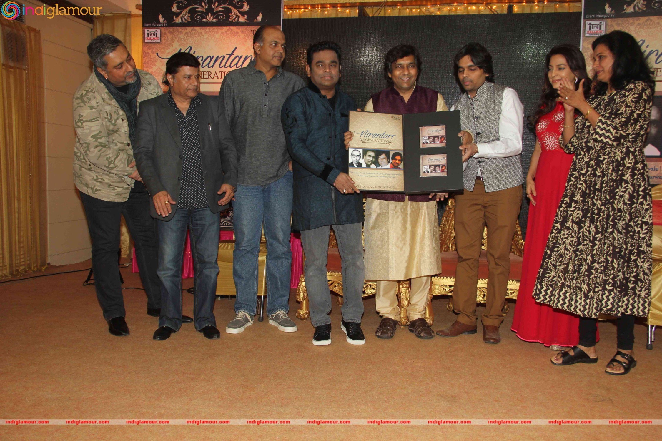 Music Album Launch Nirantarr 4 Generations at Ajivasan Hall Event hd photo
