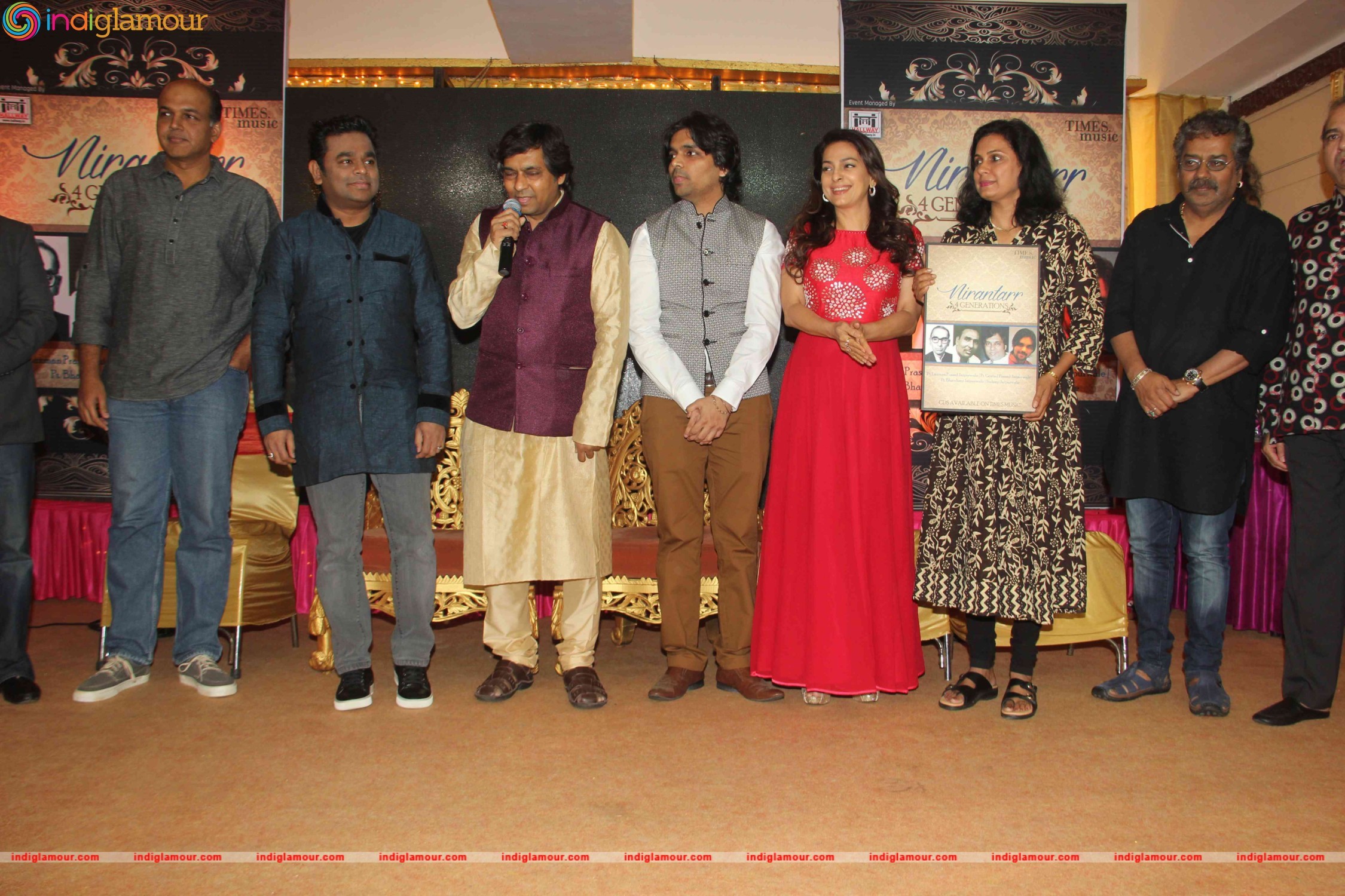 Music Album Launch Nirantarr 4 Generations at Ajivasan Hall Event hd photo