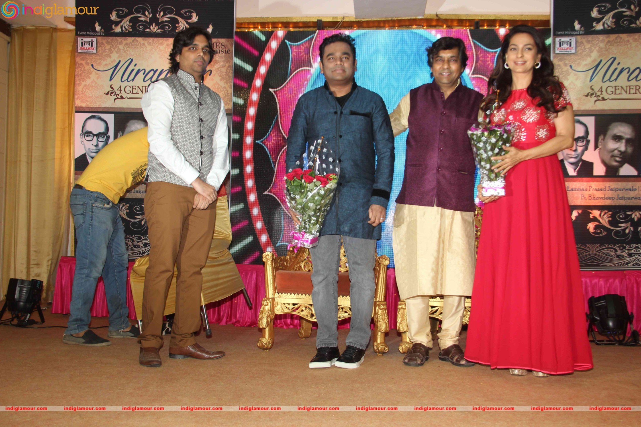 Music Album Launch Nirantarr 4 Generations at Ajivasan Hall Event hd photo