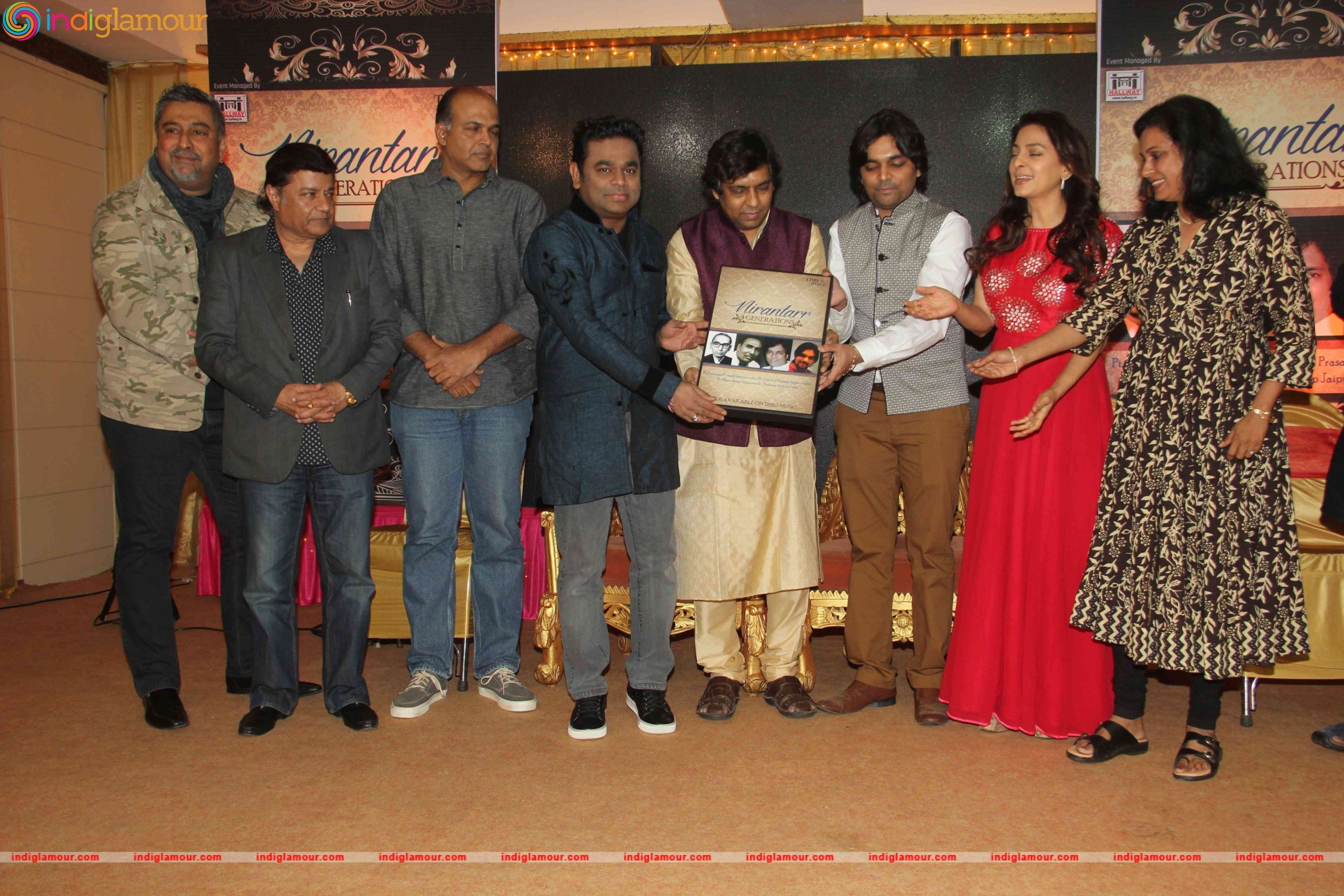 Music Album Launch Nirantarr 4 Generations at Ajivasan Hall Event hd photo