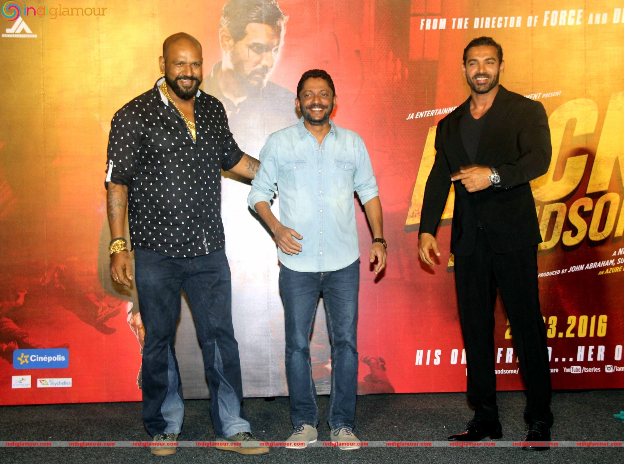 Trailer Launch of Rocky Handsome with Starcast of the Film Event hd photo