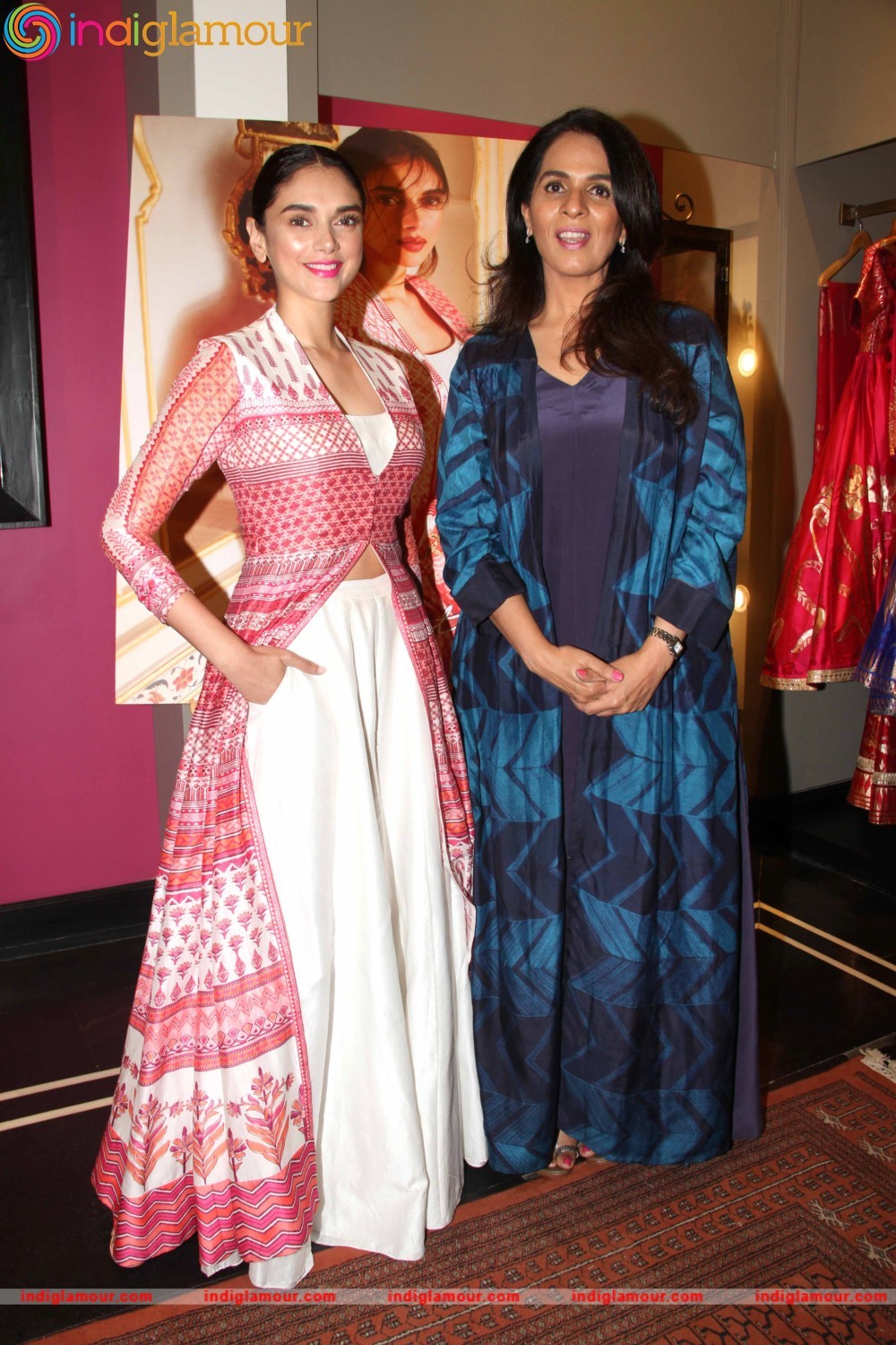 Aditi Rao Hydari During the Launch of Fashion Designer Anita Dongre Latest Campaign Event hd photo