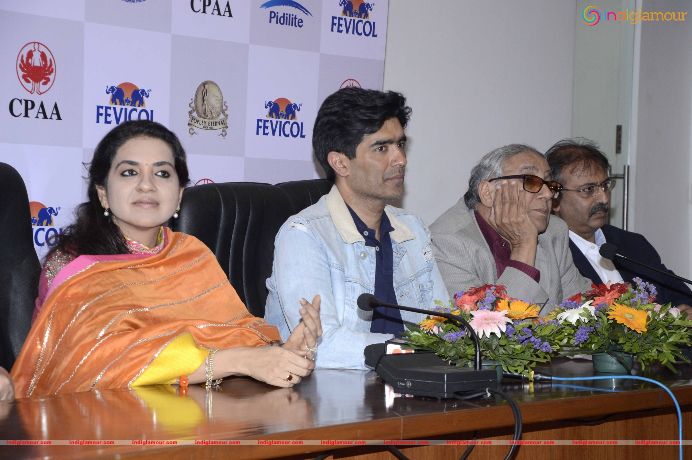Fashion Designers Shaina NC and Manish Malhotra Press Conference Event hd photo