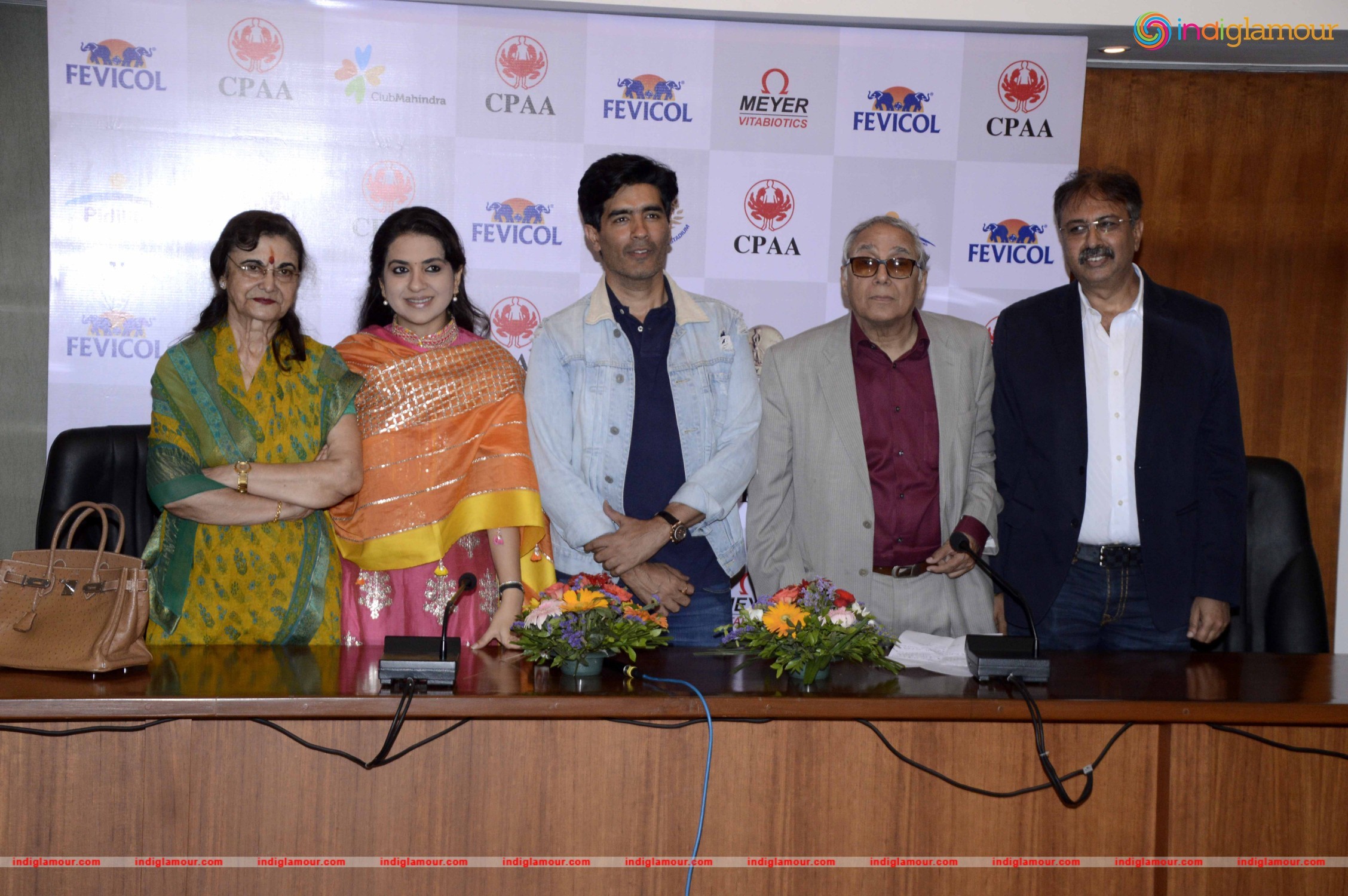 Fashion Designers Shaina NC and Manish Malhotra Press Conference Event hd photo