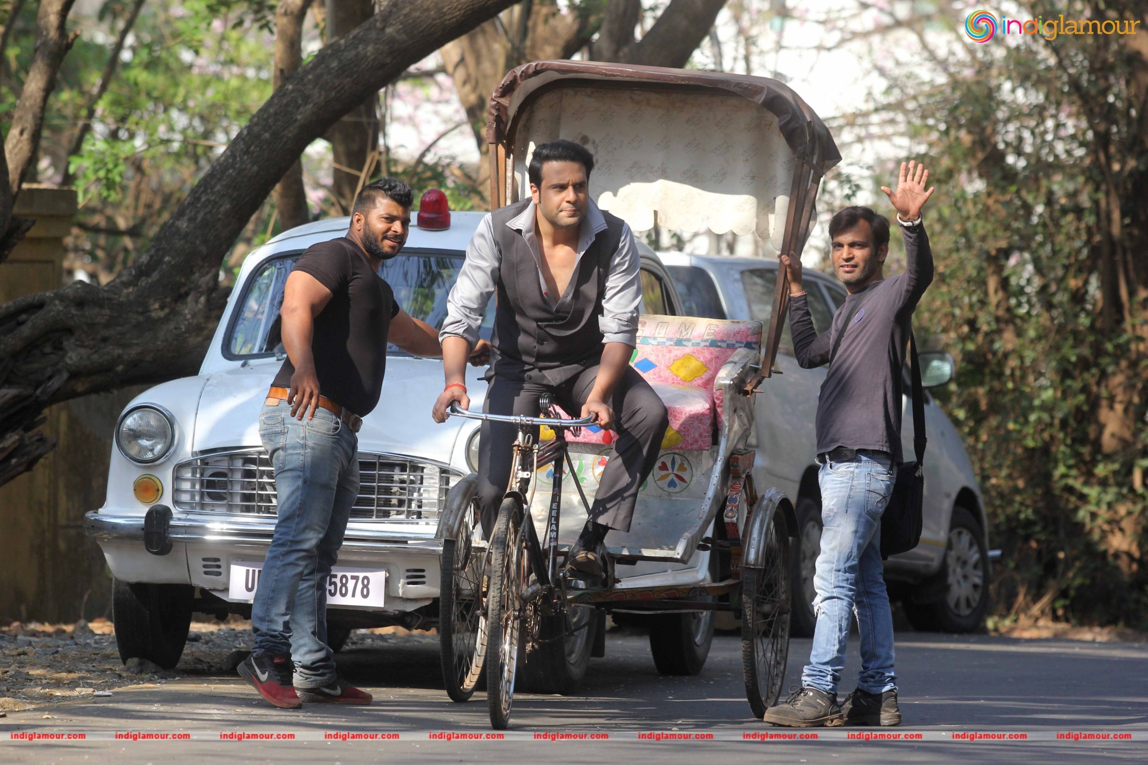 On Location Shoot of Film Jhunjhunaa Event hd photo