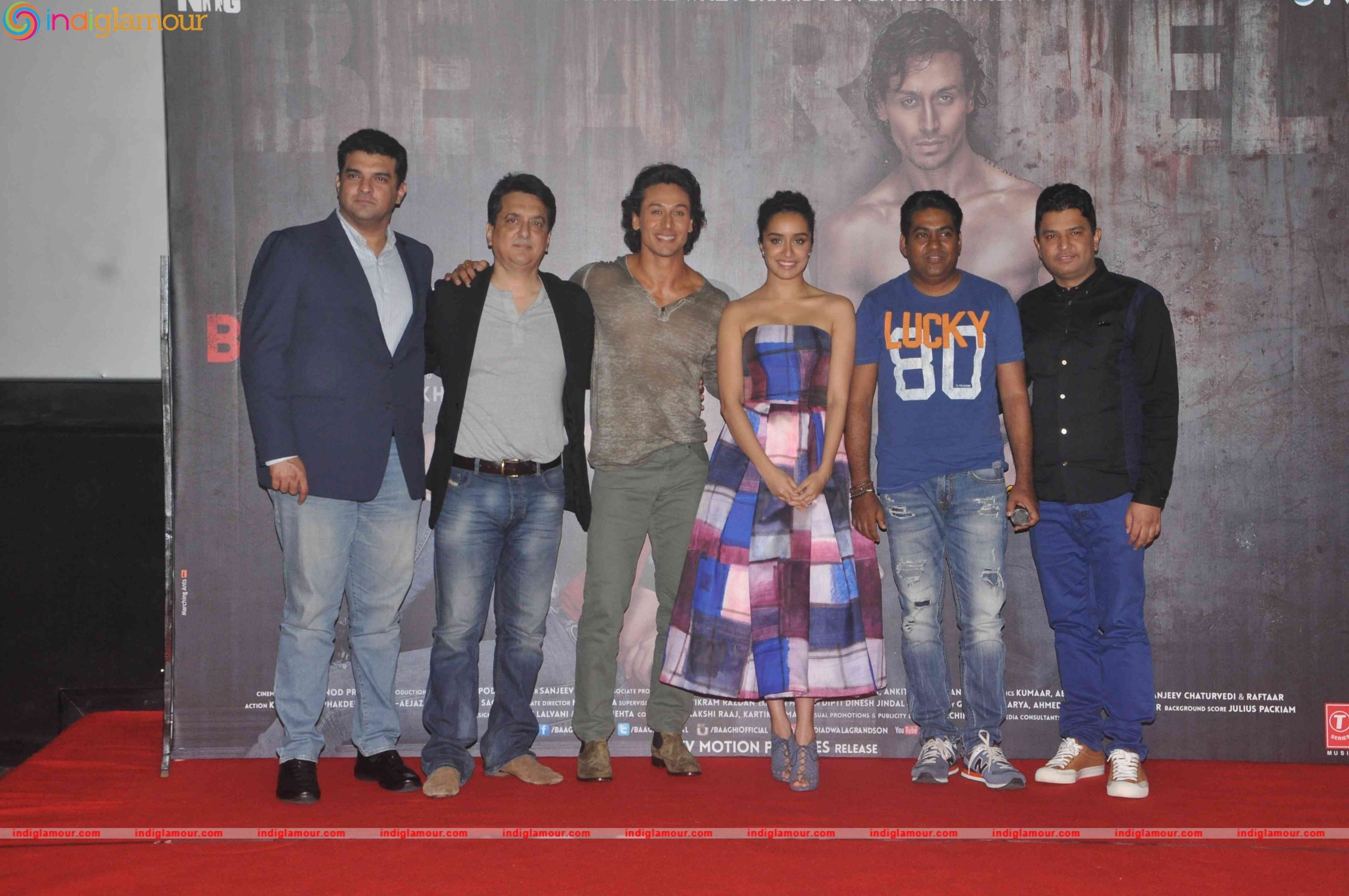 Trailer Launch of Film Baaghi Event hd photo