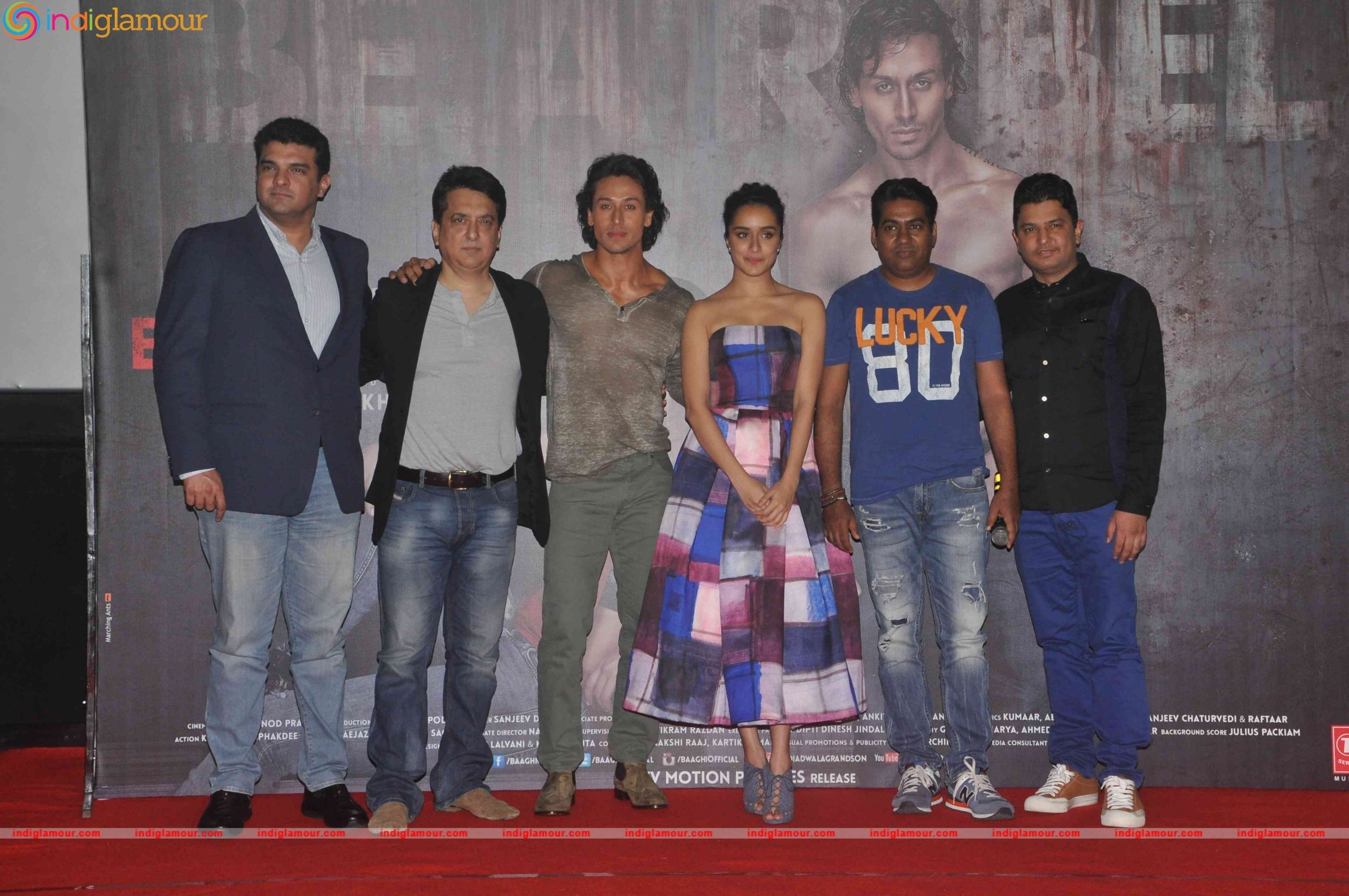 Trailer Launch of Film Baaghi Event hd photo