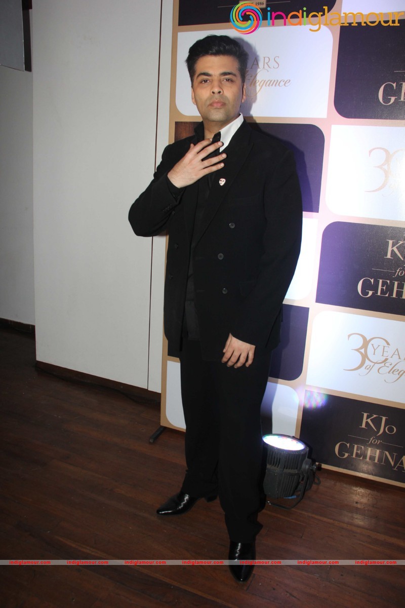 Gehna Jwellers Celebrates 30th Years With Karan Johar s New Line Event hd photo