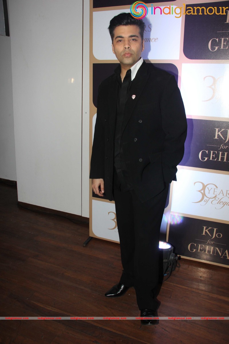 Gehna Jwellers Celebrates 30th Years With Karan Johar s New Line Event hd photo