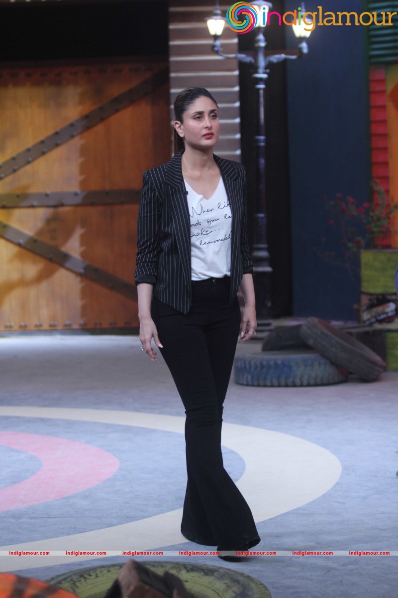 Promotion of Movie Ki And KA at the Set of Khatron Ka Khiladi Event hd photo