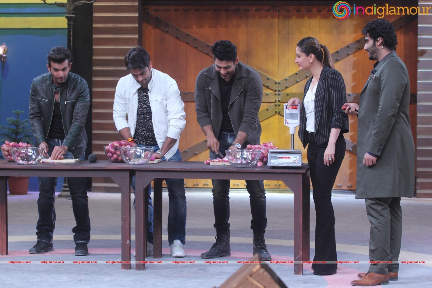 Promotion of Movie Ki And KA at the Set of Khatron Ka Khiladi Event hd photo