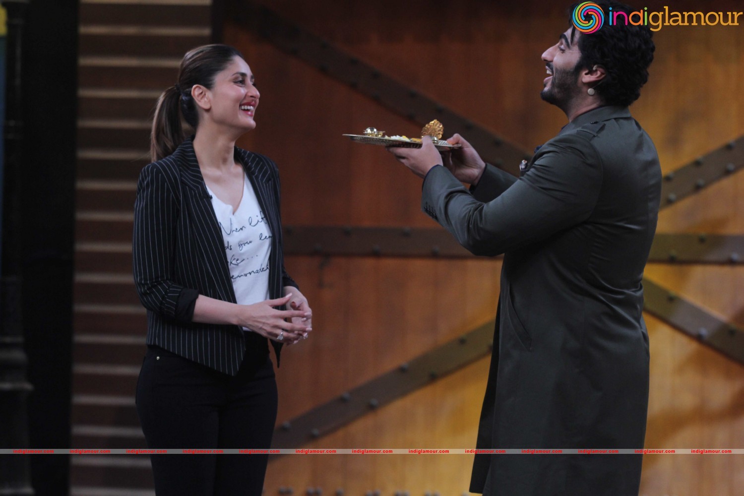 Promotion of Movie Ki And KA at the Set of Khatron Ka Khiladi Event hd photo