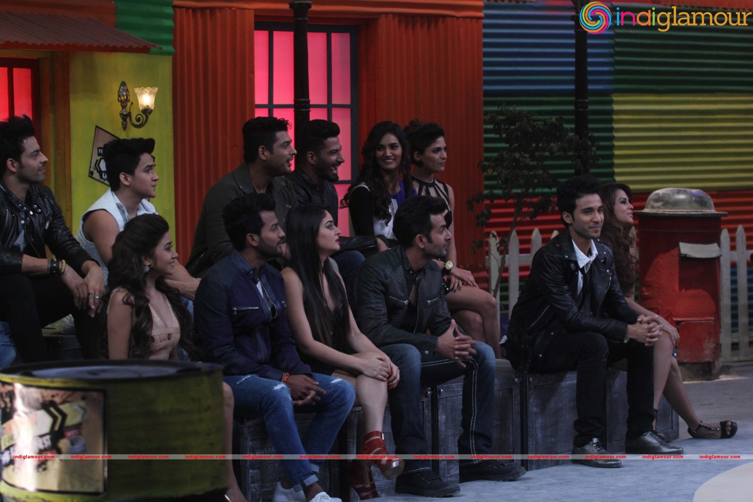 Promotion of Movie Ki And KA at the Set of Khatron Ka Khiladi Event hd photo