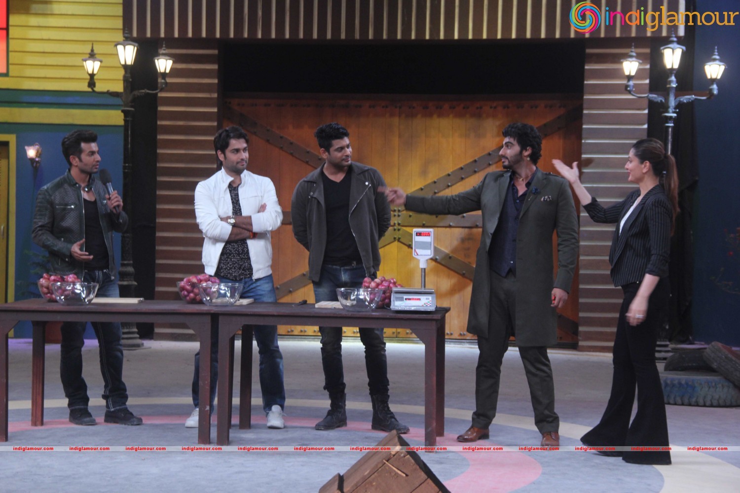 Promotion of Movie Ki And KA at the Set of Khatron Ka Khiladi Event hd photo