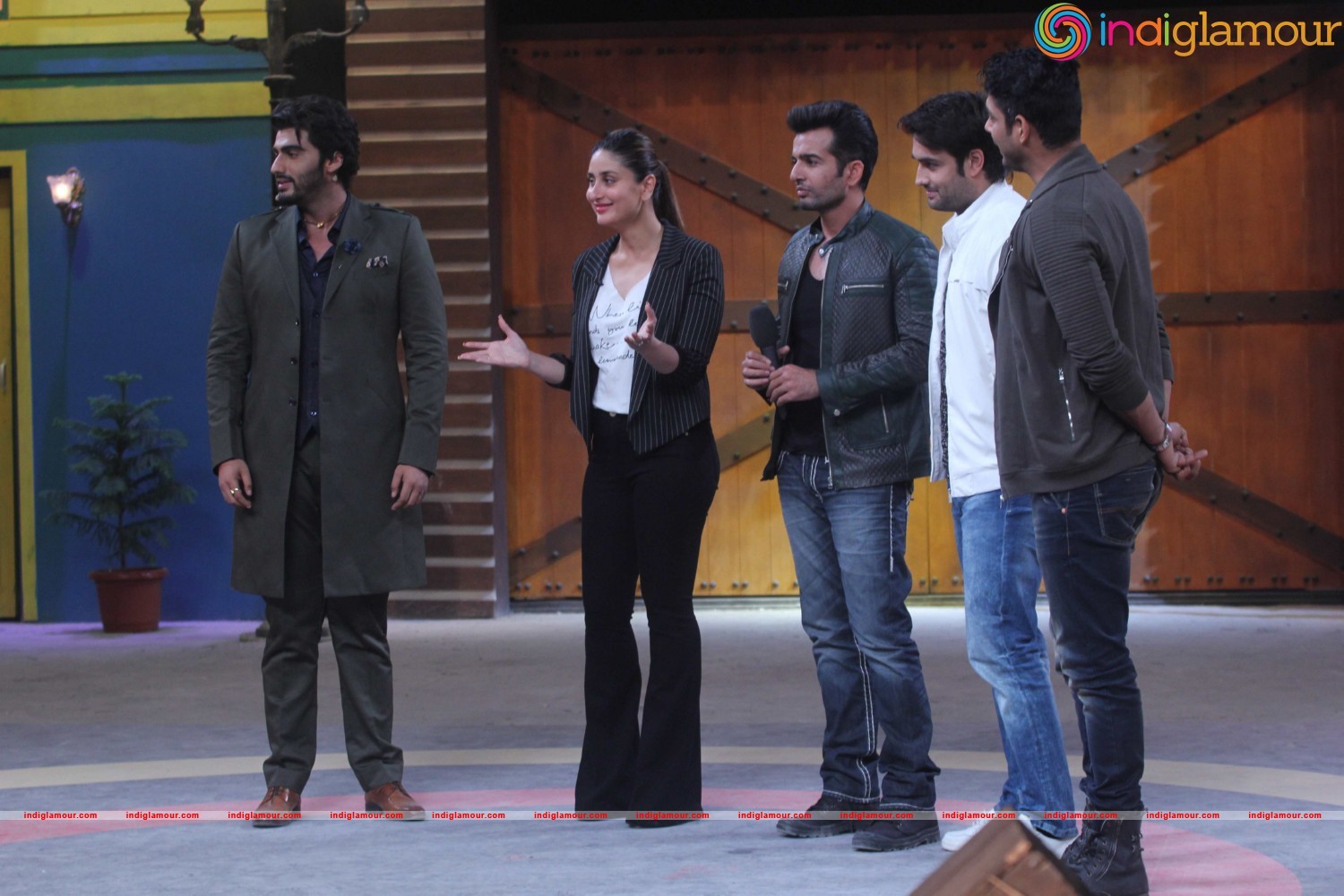 Promotion of Movie Ki And KA at the Set of Khatron Ka Khiladi Event hd photo