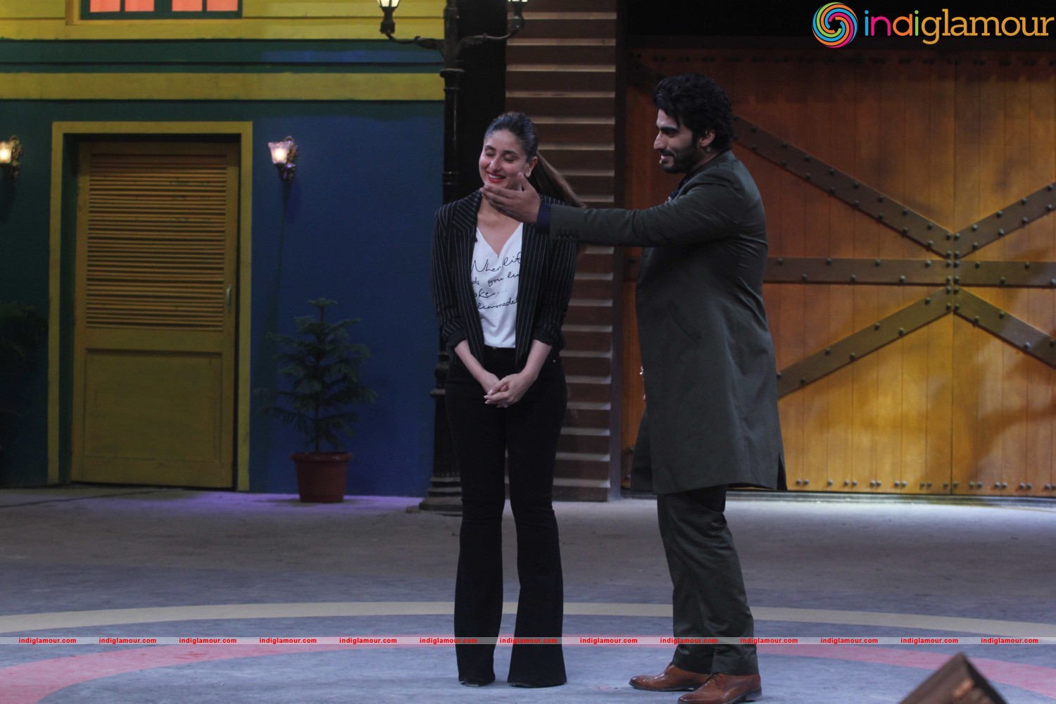 Promotion of Movie Ki And KA at the Set of Khatron Ka Khiladi Event hd photo