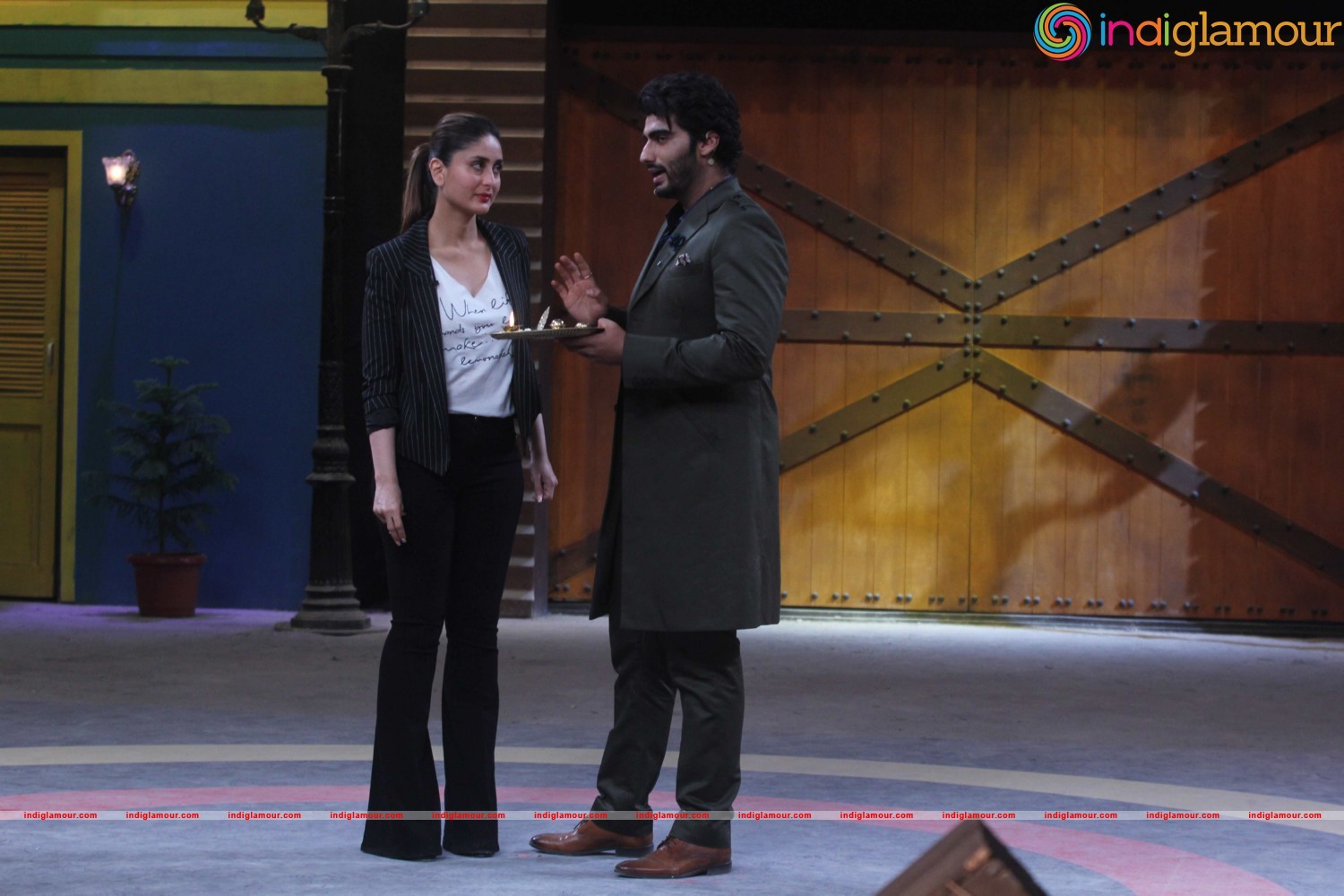 Promotion of Movie Ki And KA at the Set of Khatron Ka Khiladi Event hd photo