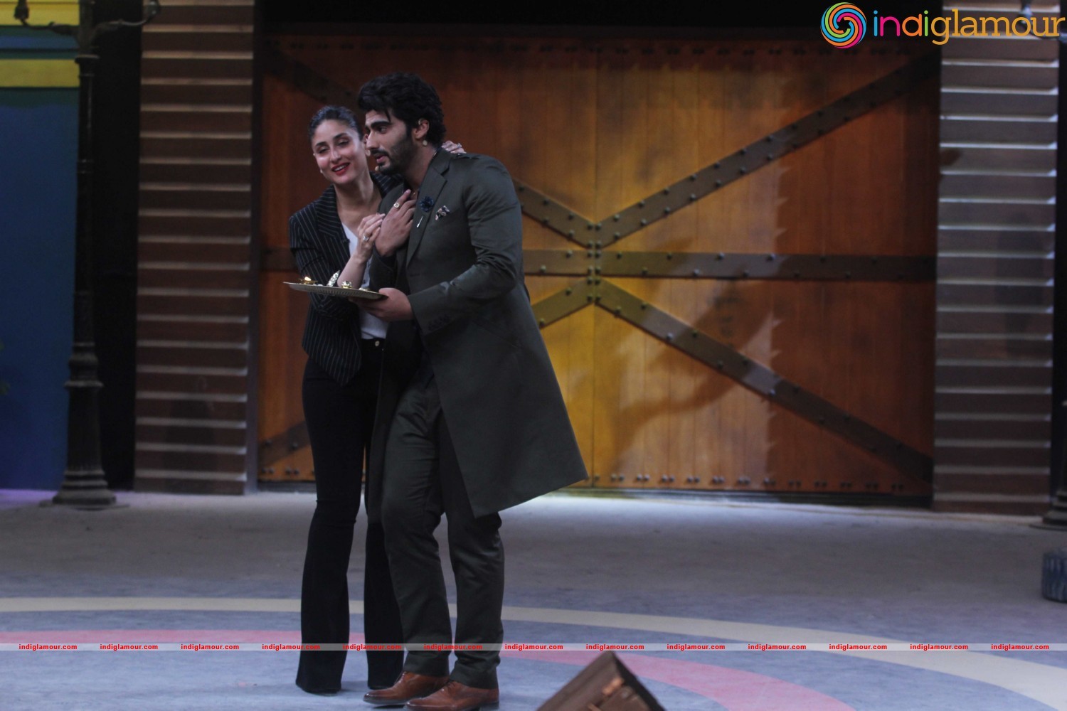 Promotion of Movie Ki And KA at the Set of Khatron Ka Khiladi Event hd photo