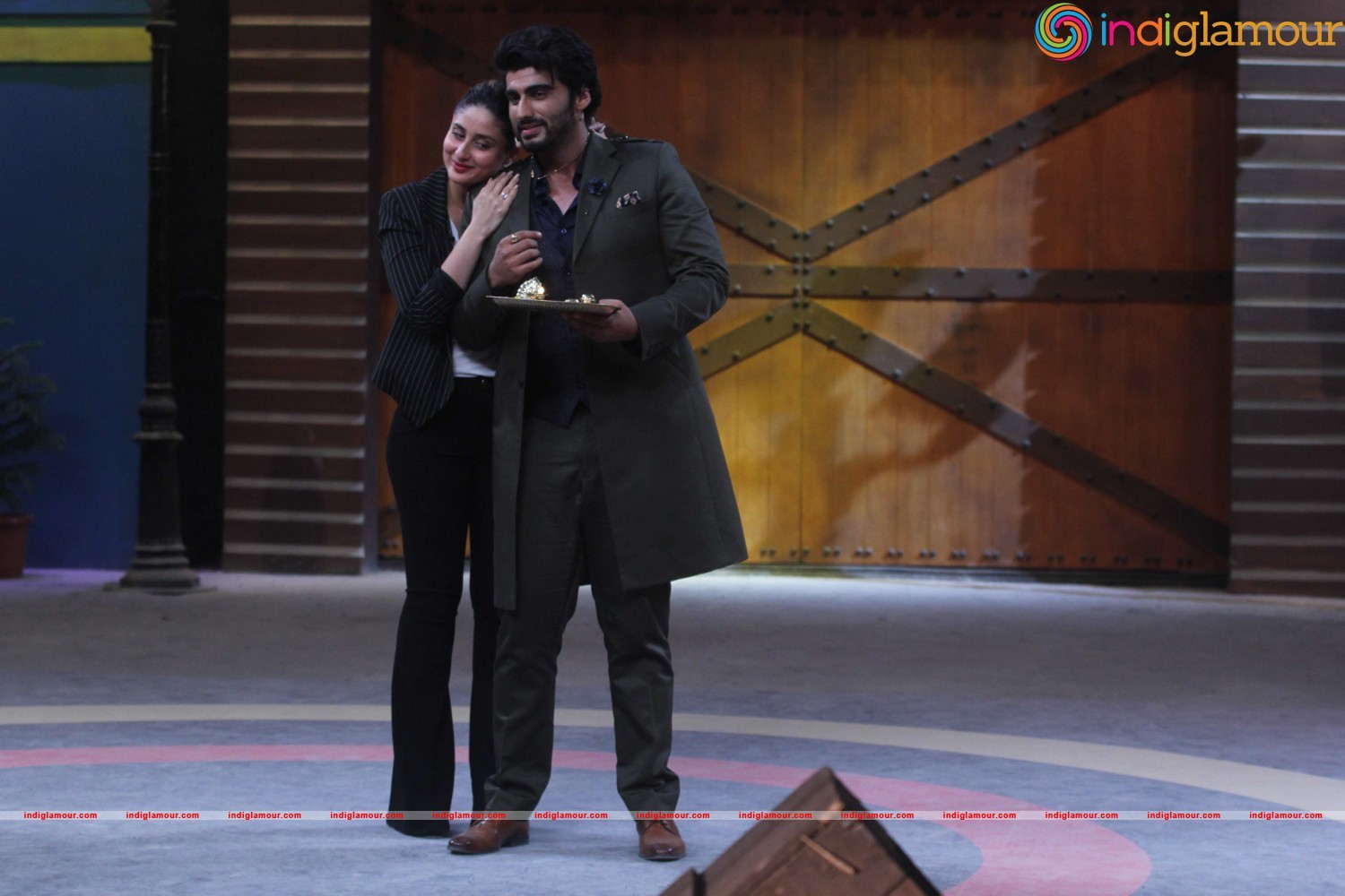 Promotion of Movie Ki And KA at the Set of Khatron Ka Khiladi Event hd photo