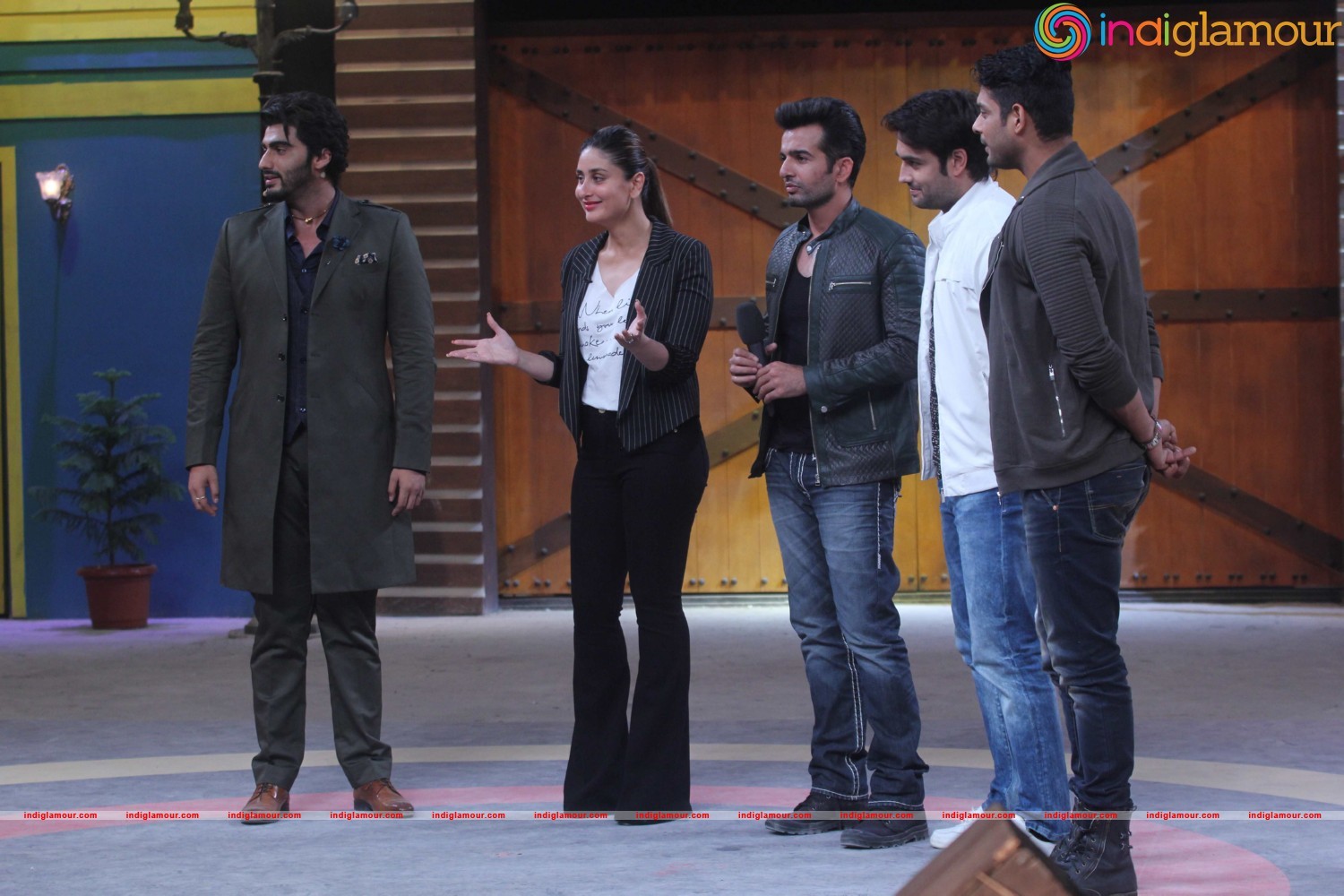 Promotion of Movie Ki And KA at the Set of Khatron Ka Khiladi Event hd photo