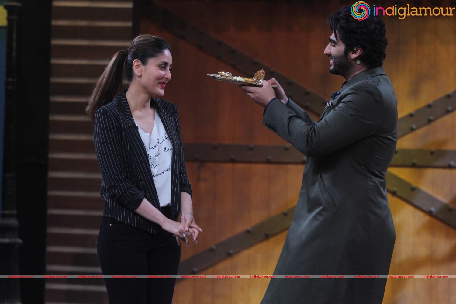 Promotion of Movie Ki And KA at the Set of Khatron Ka Khiladi Event hd photo