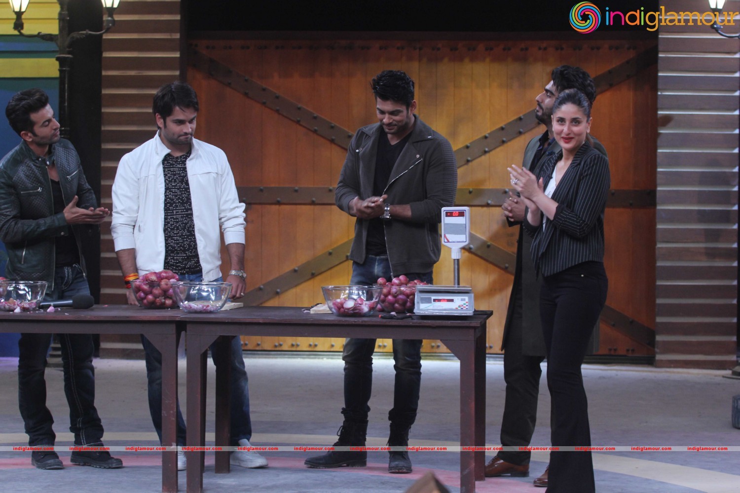 Promotion of Movie Ki And KA at the Set of Khatron Ka Khiladi Event hd photo