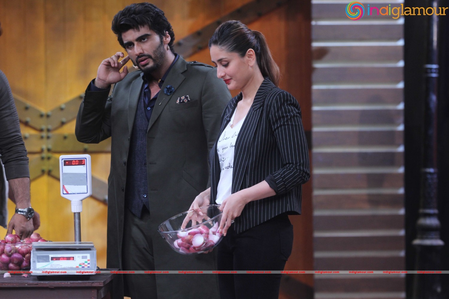 Promotion of Movie Ki And KA at the Set of Khatron Ka Khiladi Event hd photo