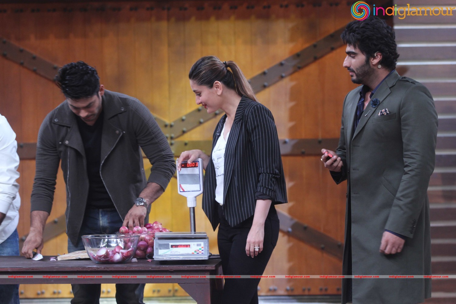 Promotion of Movie Ki And KA at the Set of Khatron Ka Khiladi Event hd photo