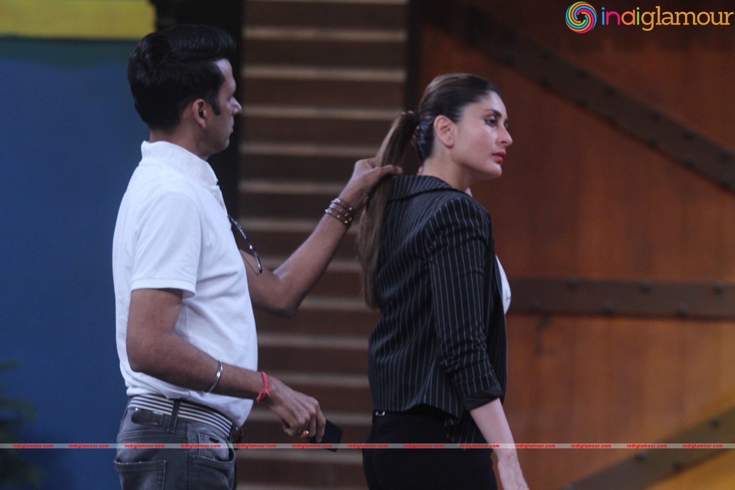 Promotion of Movie Ki And KA at the Set of Khatron Ka Khiladi Event hd photo