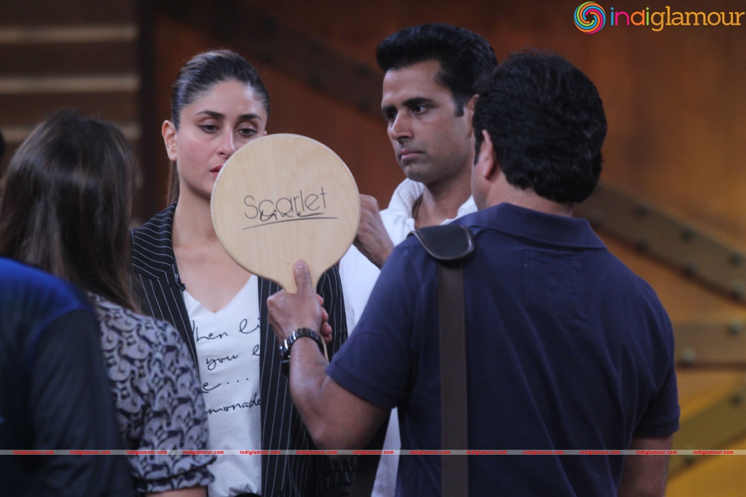 Promotion of Movie Ki And KA at the Set of Khatron Ka Khiladi Event hd photo