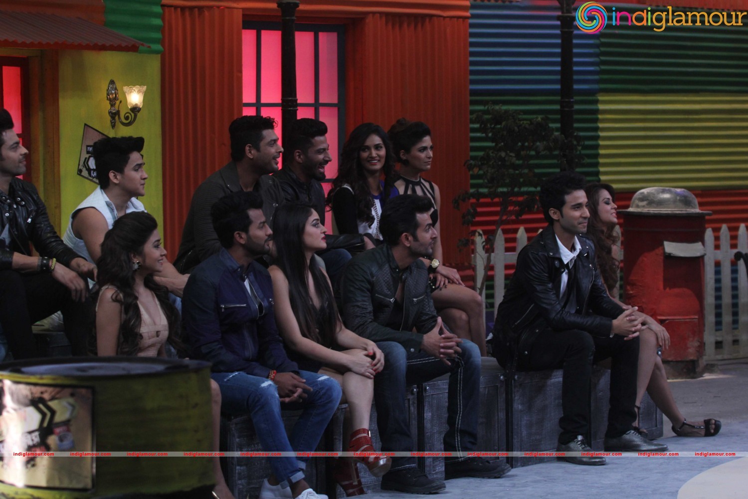 Promotion of Movie Ki And KA at the Set of Khatron Ka Khiladi Event hd photo