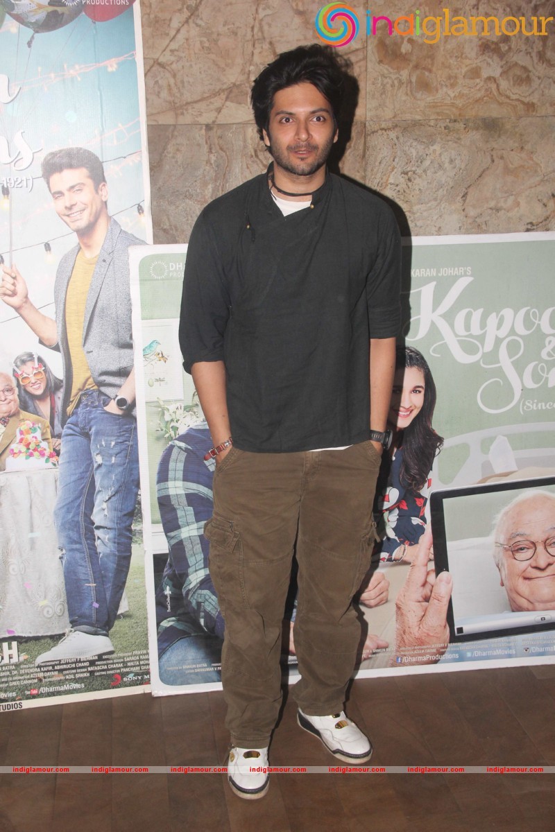 Screening of Movie Kapoor and Sons Event hd photo
