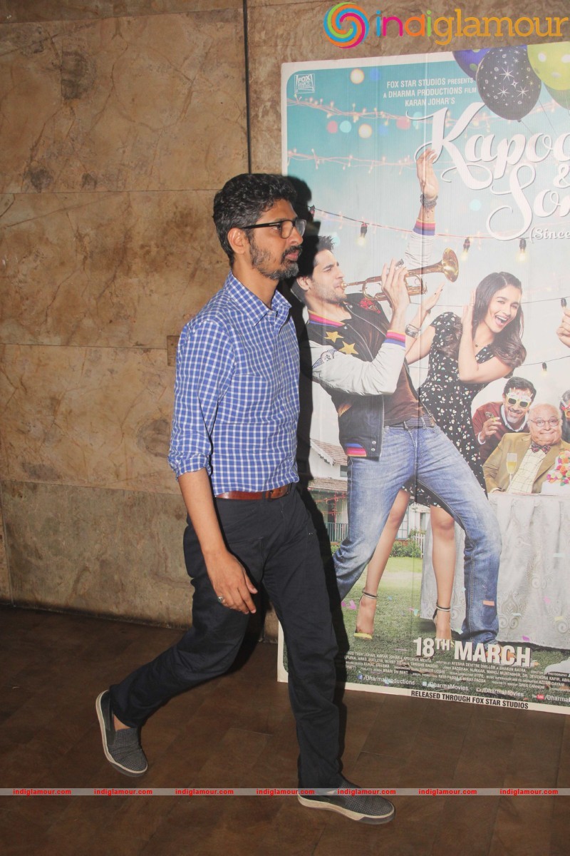 Screening of Movie Kapoor and Sons Event hd photo