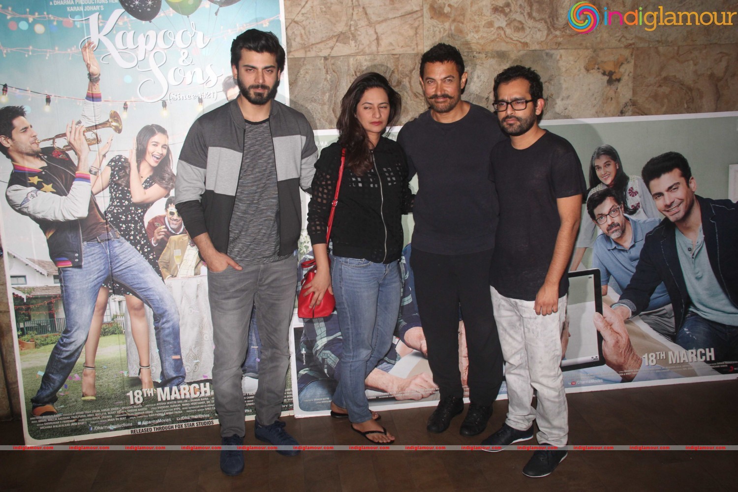 Screening of Movie Kapoor and Sons Event hd photo